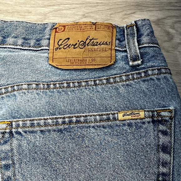 Levi Strauss Signature Relaxed Fit Mens Jeans W38 L34 Retro Light Wash Denim - Picture 2 of 16